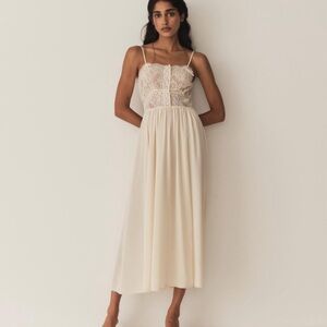 Dôen Mother of Pearl Corinne Dress (Size S)